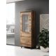 3. NORD display cabinet 60x38x182.5 oak wotan/anthracite