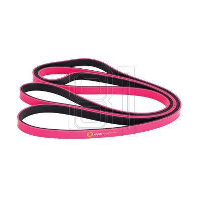 50. Exercise rubber HMS PINK-BLACK GU06 13x5x2250 mm