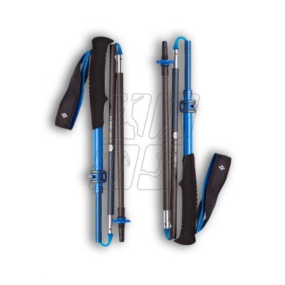 2. Black Diamond DISTANCE CARBON FLZ POLES ULTRA BLUE Trekking Poles