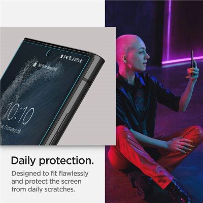 2. Spigen Neo Flex Hydrogel Film for Samsung Galaxy S22 Ultra - 2 pcs.