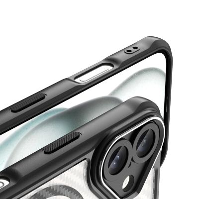 8. Leading Series MagSafe Silicone Case for iPhone 16 - Black