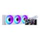PHANTEKS Glacier One 360M25 LCD all-in-one liquid cooler with 6-inch display – 360 mm, white