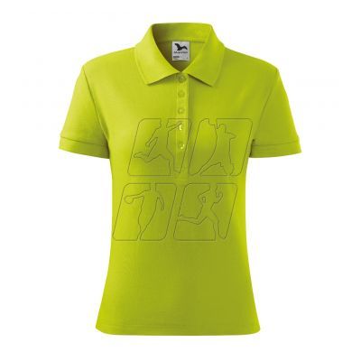 3. Malfini Cotton W MLI-21362 polo shirt lime