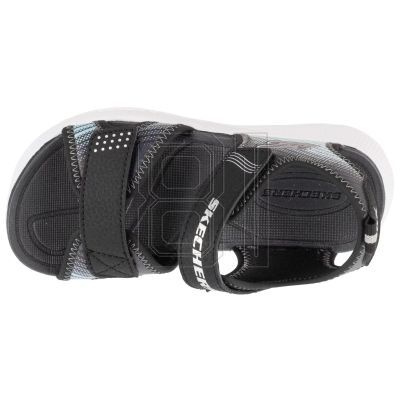 3. Skechers Microspec-Splash 407034L-BKSL Black 29