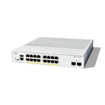 Cisco C1300-16FP-2G managed L2/L3 Gigabit Ethernet switch (10/100/1000), White