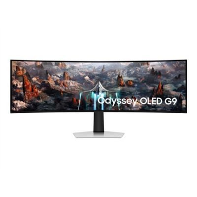 21. Samsung G93SC Computer Monitor 124.5 cm (49") 5120 x 1440 px Dual QHD OLED Silver