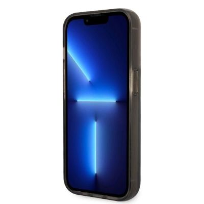 5. Karl Lagerfeld KLHCP14LLNKHCK iPhone 14 Pro 6.1" black/black hardcase Glitter Karl Head