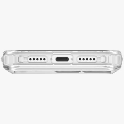 4. Uniq LifePro Xtreme Magclick Charging Case for iPhone 17 Pro - Clear-Glitter