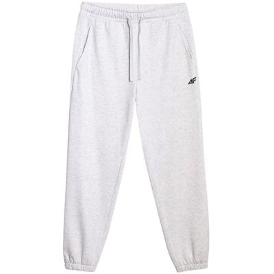 2. Men's trousers 4F CAS M1140 cool light gray melange 4FWMM00TTROM1140 27M
