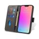 7. Wallet Case with Stand for iPhone 15 Pro Magnet Case - Black
