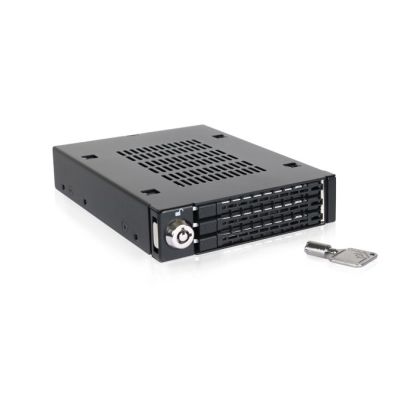 2. Icy Dock MB993SK-B drive bay panel 2.5/3.5" Carrier Panel Black