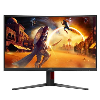 8. Monitor 31.5" AOC G4 C32G4Z 1920x1080px Full HD LCD Curved Black, Red