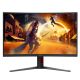 8. Monitor 31.5" AOC G4 C32G4Z 1920x1080px Full HD LCD Curved Black, Red