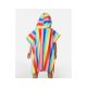 2. RIP CURL Mixd Snap Cttn Hooded Twl-Girl Poncho Multicolor