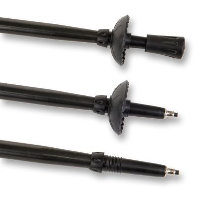 6. ENERO CLASSIC BLACK TREKKING POLES