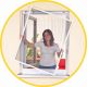 24. MOSQUITO NET WINDOW ALU 130X150 WHITE