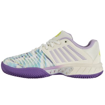 7. K-Swiss Express Light 3 Padel Women's Sneakers White/Purple (98900-182-M)