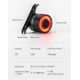 6. Rockbros Q3 Rear Bike Light with Smart Stop System - Black