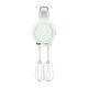 2. Smeg HMF01PGEU Hand Mixer in a Retro 1950s Style. Pastel Green.