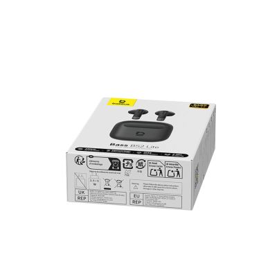 8. Baseus Bass BS2 Lite TWS headphones - black