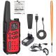 4. Baofeng BF-T25E walkie-talkie red, 2 pieces