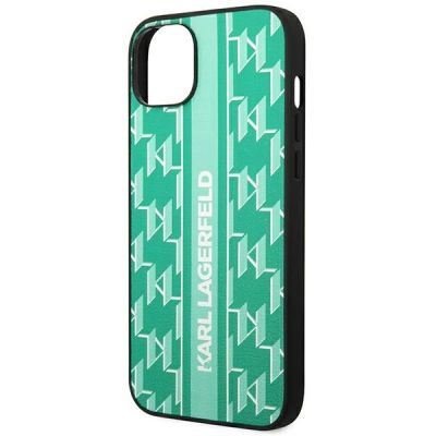 6. Karl Lagerfeld KLHCP14MPGKLSKN iPhone 14 Plus 6.7 "hardcase green / green Monogram Stripe