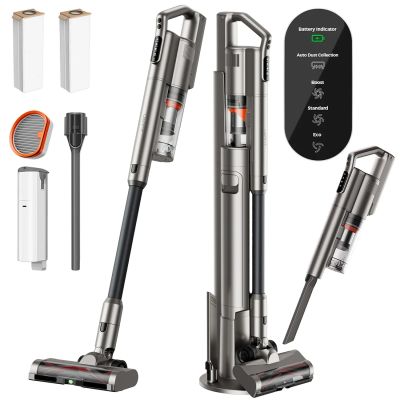 15. UWANT V500 Cordless Upright Vacuum Cleaner - Gray