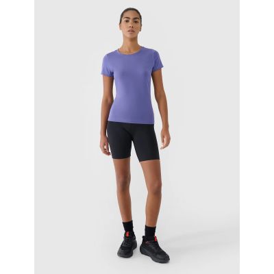 3. Women's training T-shirt regular quick-drying 4F 4FRSS25TFTSF1235-32S