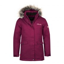Trollkids Girls Oslo Coat XT winter jacket with hood, pink (180-229)