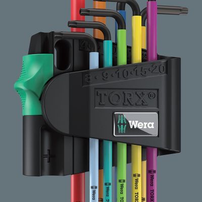 2. WERA Torx key set 9 pieces