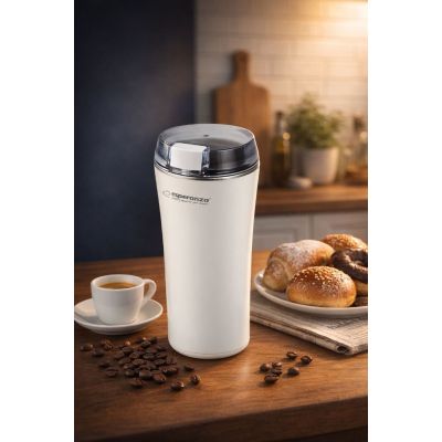 9. ESPERANZA COFFEE GRINDER RISTRETTO WHITE EKC008W
