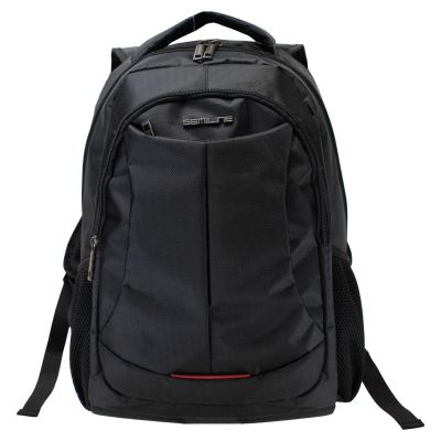2. Black Laptop Backpack SEMI LINE