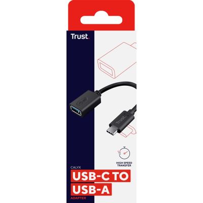 4. TRUST CALYX USB-C to USB-A Adapter