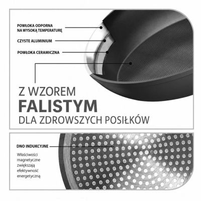 6. Wave Frying Pan 20cm MR-1212-20 MAESTRO