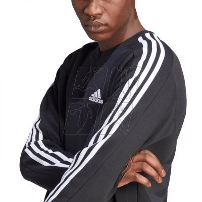 5. adidas Essentials Fleece 3-Stripes M IB4027 sweatshirt