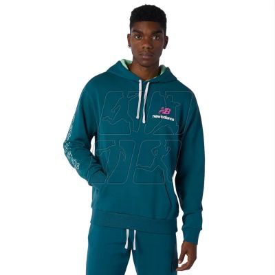 3. New Balance Athletics Clash Hoodie M MT13564MTL