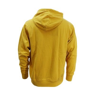 3. Air Jordan Essentials Statement Fleece Washed Pullover Hoodie Yellow Ocher - FB7290-752