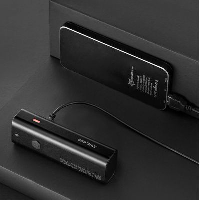 16. Rockbros 24310006001 Front Bike Light 400 lm + Micro USB Cable - USB-A - Black