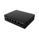 6. SWITCH LANBERG ILFE-4P-1GE-1S-90 LIGHT INDUSTRIAL POE 1XBT 3XAT SFP+ETH DIN FAST ETHERNET
