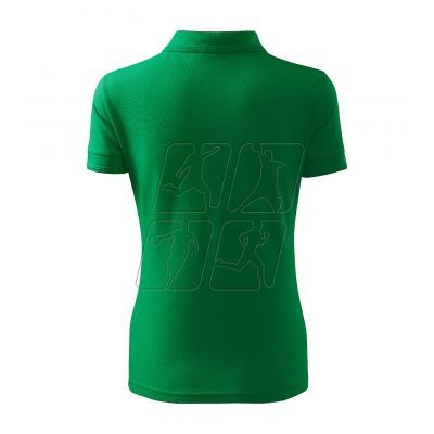 3. Malfini Pique Polo Free W MLI-F1016 polo shirt, grass green