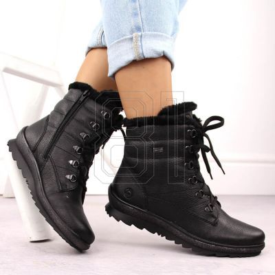 5. Leather insulated ankle boots Remonte W RKR629B black