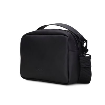 7. Rains bag BOX BAG W3 14100 01 BLACK