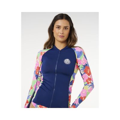 5. Women's Lycra RIP CURL Party Wave Upf Z/T Ls multicolor
