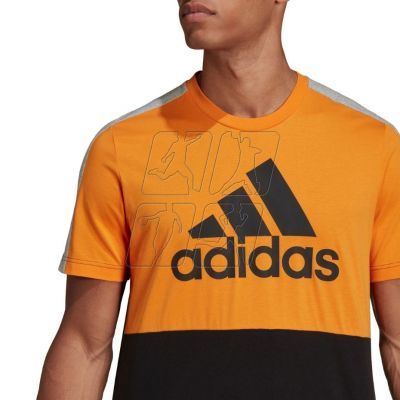 4. adidas Essentials Colorblock Single Jersey Tee M HE4328