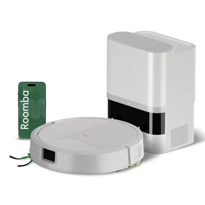 Roomba 115 Combo Robot Vacuum Cleaner with Auto Empty Station, White