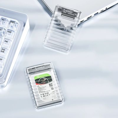 3. Orico 2139U3-V1 2.5" HDD/SSD USB Micro-B 5Gb/s Disk Drive - Transparent