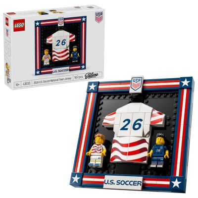 LEGO® Editions 43033 2026 USA National Soccer Team Jersey / 167 pieces / Ages 10+