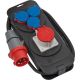 6. Brennenstuhl 1151600010 PDU power distributor 4 x network sockets Black, Blue, Red