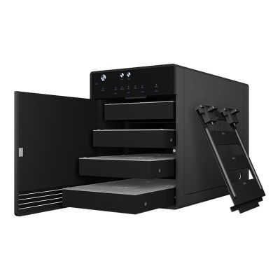 ICY BOX IB-3740-C31 HDD/SSD Enclosure Black 2.5/3.5"