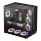 5. GameMax NEX C56 VC BK Midi Tower Computer Security & Mounts Black